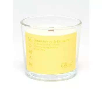 Свеча ароматическая Momacandle Strawberry &amp; Banana, 80 гр