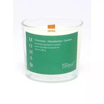 Свеча ароматическая Momacandle Verveine Mandarine Jasmin, 80 гр