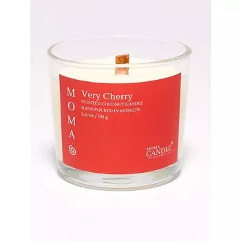 Свеча ароматическая Momacandle Very Cherry, 80 гр