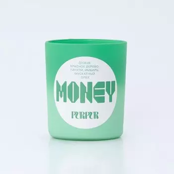 Свеча ароматическая Purpur Money, 180 мл