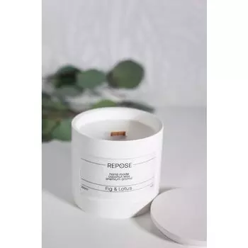 Свеча ароматическая Repose Инжир и лотос, 200 мл