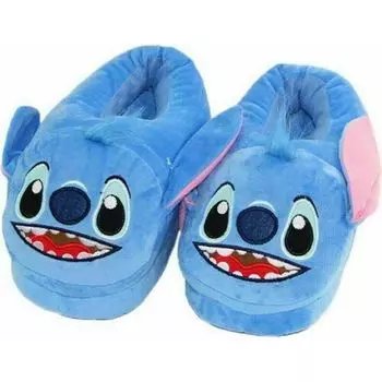 Тапочки Funfur Ститч голубой