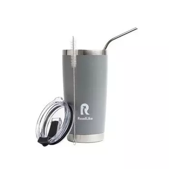 Термокружка RoadLike City Mug, 570 мл, серый