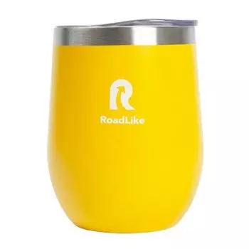 Термокружка RoadLike «Mug» 350 мл, желтая