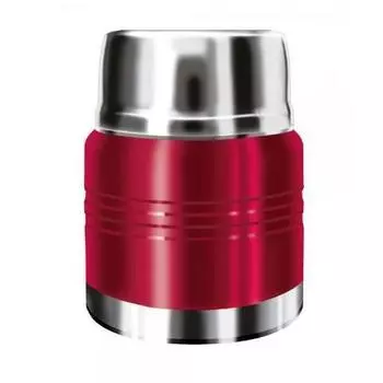 Термос для еды "Lunch Spot", 350 мл, бургунди металлик