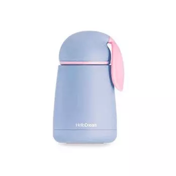 Термос HelloDream "Skinny Bunny", 300 мл, фиалковый