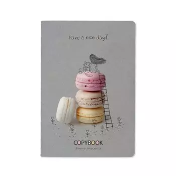 Тетрадь Bruno Visconti "Nice Days With Macarons", 40 листов, А5