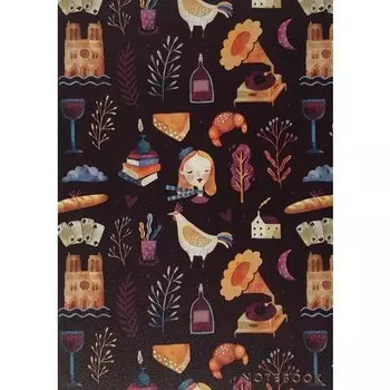 Тетрадь France, А5, 24 листа, в точку