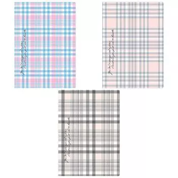 Тетрадь Greenwich Line Trendy Checks, в клетку, 80 листов, А4, в ассортименте