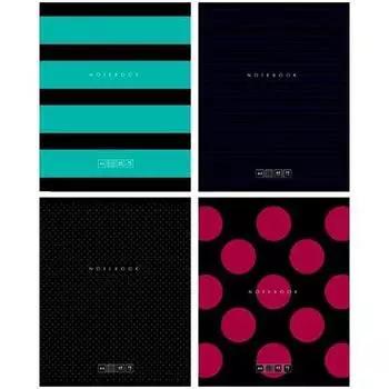 Тетрадь "In black" А5 в клетку