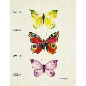 Тетрадь Канц-Эксмо Inspiration 1, 120 листов, в клетку, на кольцах, А5