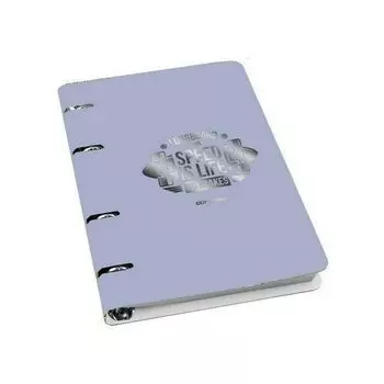 Тетрадь Listoff ColourMania Дизайн 16, 100 листов, в клетку, на кольцах, А5