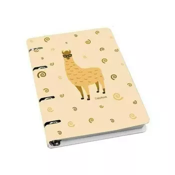 Тетрадь Listoff Cute &amp; Funny Дизайн 12, 100 листов, в клетку, на кольцах, А5