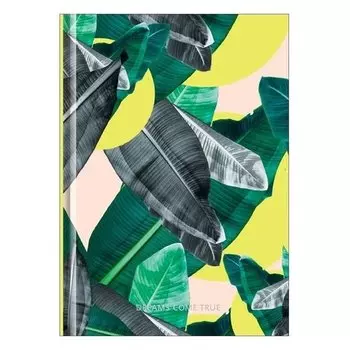 Тетрадь "Mon cher. Пальмы", 96 листов, в клетку, 14 х 20 см