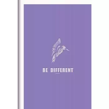 Тетрадь нелинованная "Be different"
