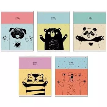 Тетрадь "Обнимашки" А5, 40 листов, в клетку