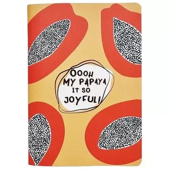 Тетрадь общая Be Smart Fruits Папайя, в клетку, 48 листов, 150 х 210 мм