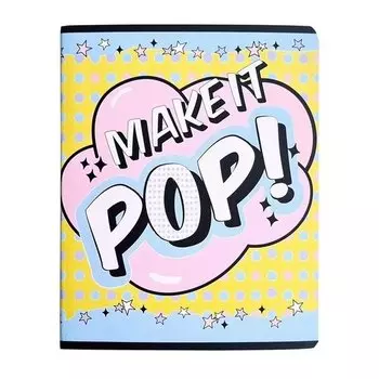 Тетрадь общая Be Smart, коллекция Comics, А5, 48 листов в клетку, желтая