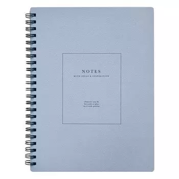 Тетрадь общая Be Smart Notes, в клетку, 96 листов, на спирали, 15,6 х 20,7 х 1 см