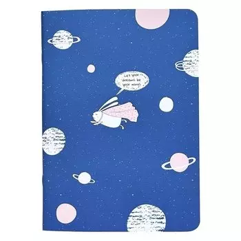 Тетрадь общая Be Smart "Bunny", 40 листов в клетку, 15,0 х 21,0 см