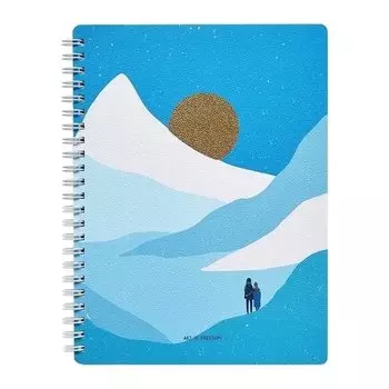 Тетрадь общая Be Smart "Golden sun" А5, 120 листов в клетку