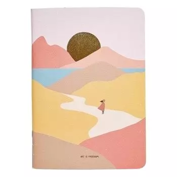 Тетрадь общая Be Smart "Golden sun" А5, 48 листов в клетку