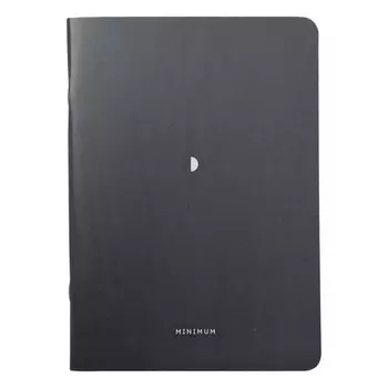 Тетрадь общая Be Smart "Minimalism", 40 листов в клетку, 15,0 х 21,0 см, черная