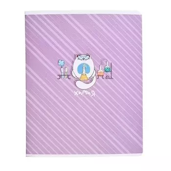 Тетрадь общая Be Smart "Mur-mur", химия, 48 листов в клетку, 16,5 х 20,3 см