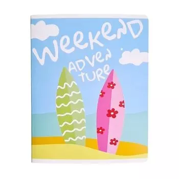 Тетрадь общая Be Smart "Weekend" А5, 48 листов в клетку