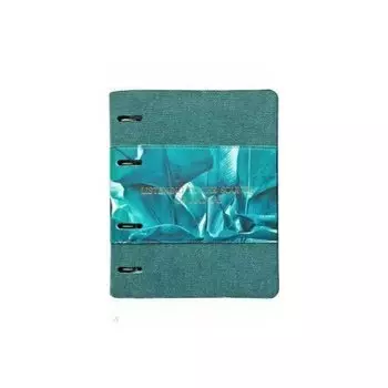 Тетрадь общая Infolio Study "Nature" А5, 120 листов в клетку, зеленая