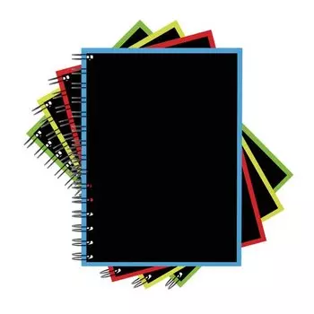 Тетрадь общая на спирали ErichKrause Accent, А5, 120 листов в клетку