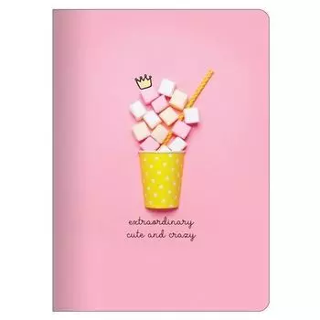 Тетрадь общая "Mellow", 48 листов, в клетку, 15 х 21 см