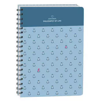 Тетрадь общая "Penguins" А4 в клетку