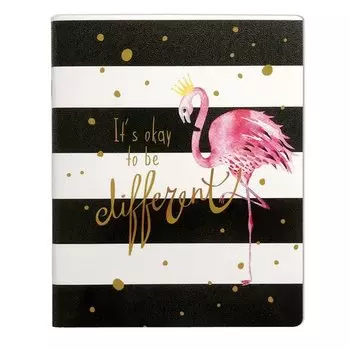 Тетрадь общая "Tropics", 48 листов, в клетку, 16,5 х 20,3 см