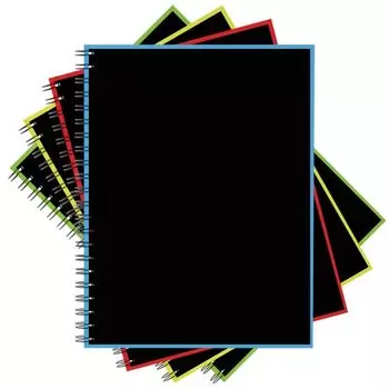 Тетрадь общая ученическая на спирали ErichKrause Accent, А4, 120 листов в клетку