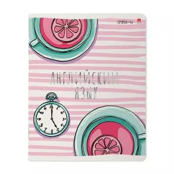 Тетрадь предметная "Girls Only. Английский язык", 48 листов