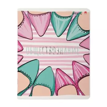 Тетрадь предметная "Girls Only. Обществознание", 48 листов