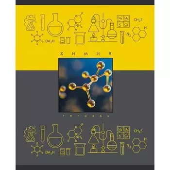 Тетрадь предметная "Теория и практика" А5, химимя, 48 листов