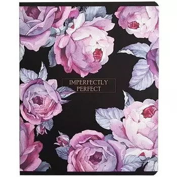 Тетрадь "Bloom", 48 листов, в клетку, 16,5 х 20,3 см