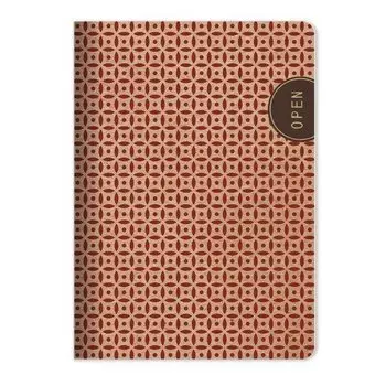 Тетрадь "Eco", 48 листов, в клетку, 15 х 21 см, красная