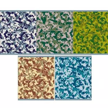 Тетрадь "Камуфляж" А5, 96 листов, в клетку, в ассортименте