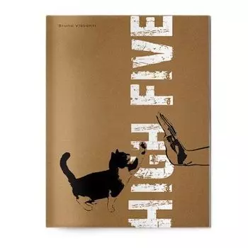 Тетрадь "Котик - Дай пять!" А5, 40 листов, в клетку