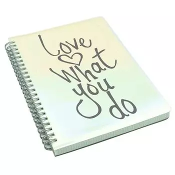 Тетрадь "Light Book" А5, 80 листов, в клетку, 70 г/м2, золотистая