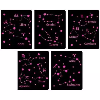 Тетрадь "Созвездия" А5, 48 листов, в клетку