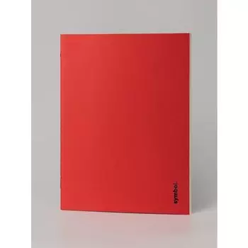 Тетрадь Symbol, красная, А4