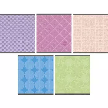 Тетрадь в клетку "Неоновый орнамент" А5