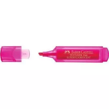 Текстовыделитель "1546", флуоресцентный, розовый