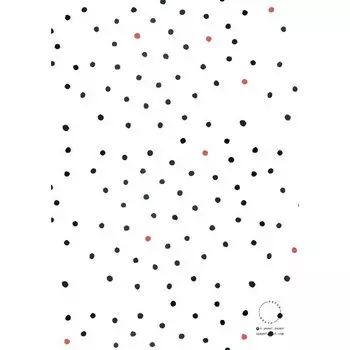 Упаковочная бумага Opaperpaper Цветной горошек, 100 х 70 см
