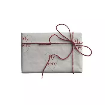 Упаковочная бумага "O’My hero grey", 100 х 70