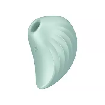 Вакуумно-волновой стимулятор с вибрацией Satisfyer Satisfyer Pearl Diver, мятный